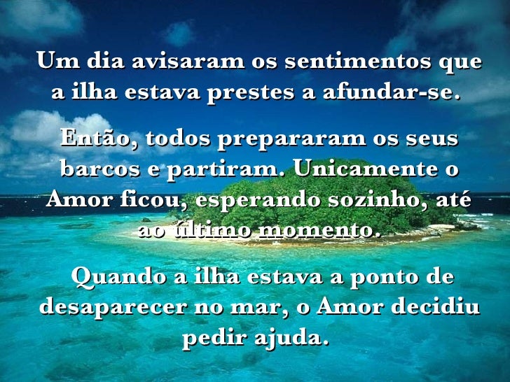 Texto A Ilha Dos Sentimentos Com Interpretação