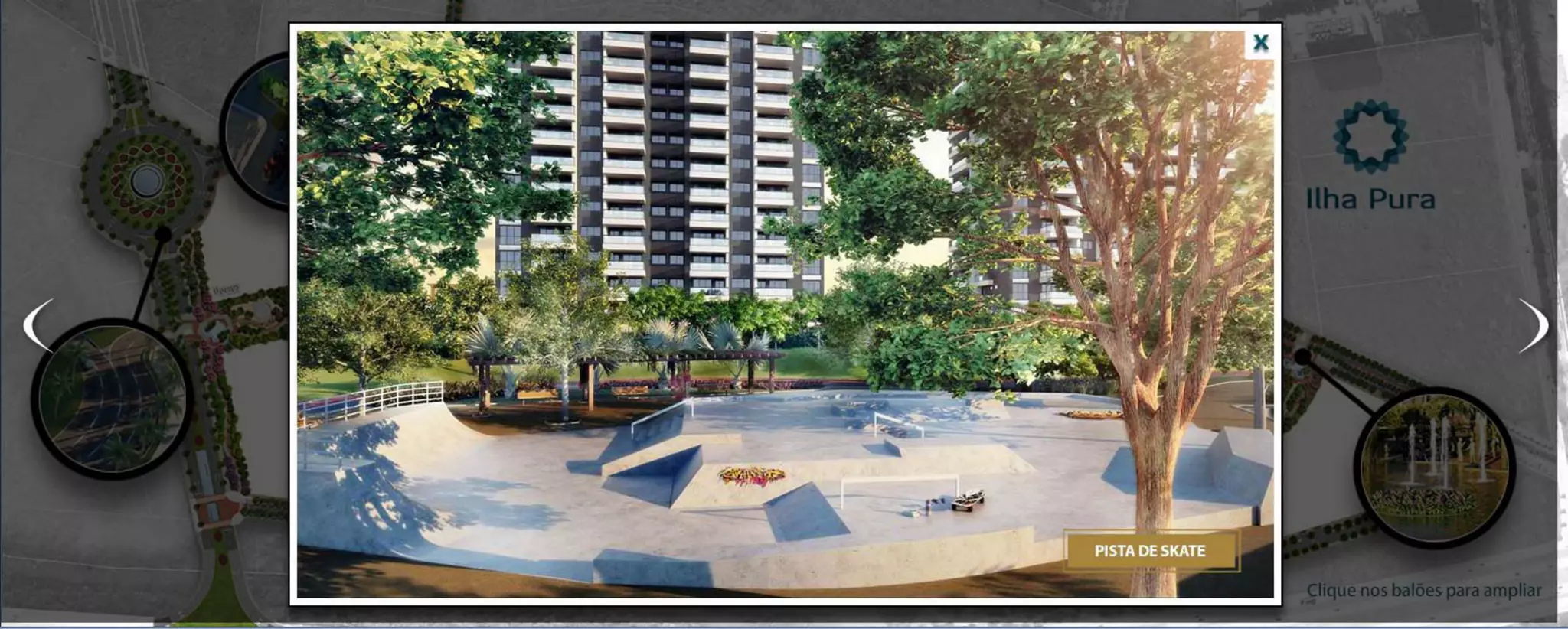 Ilha Pura Bairro - 2, 3 e 4 quartos - Barra da Tijuca