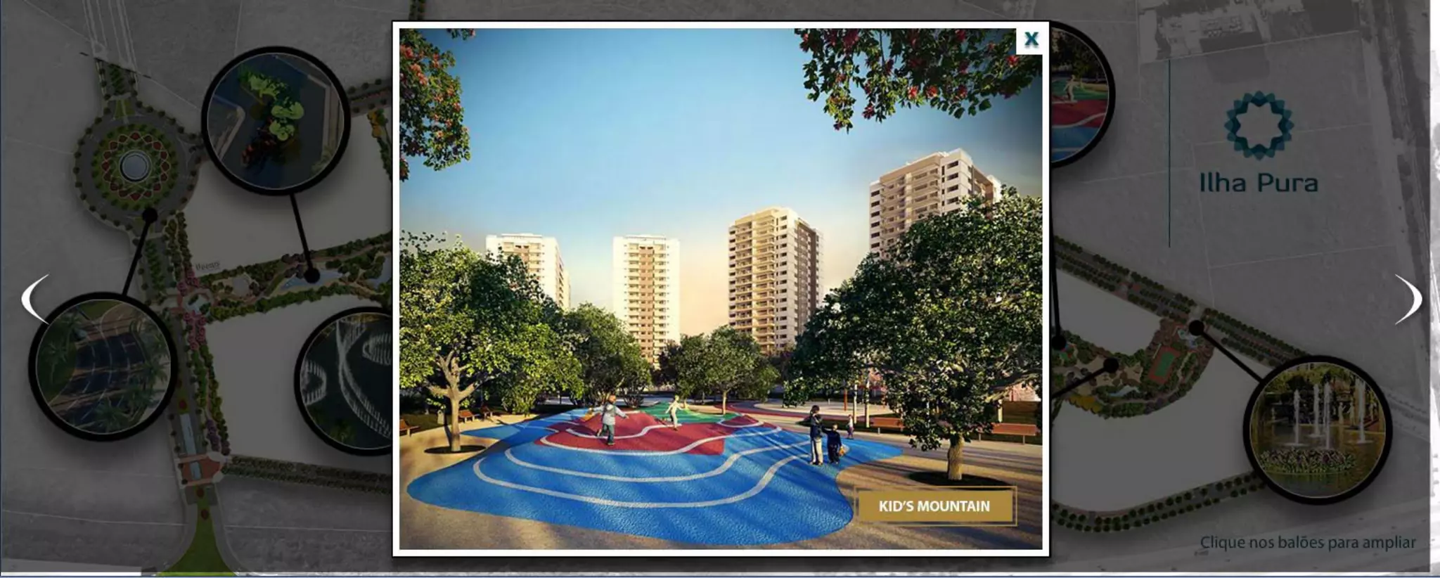 Ilha Pura Bairro - 2, 3 e 4 quartos - Barra da Tijuca