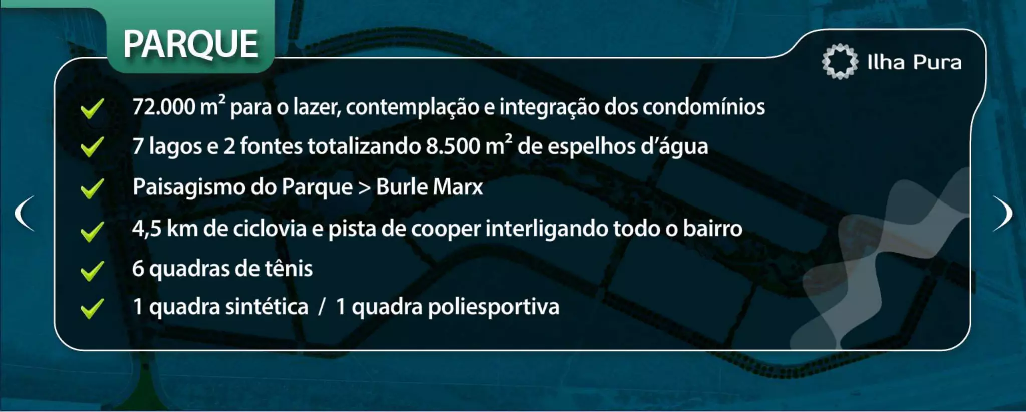 Ilha Pura Bairro - 2, 3 e 4 quartos - Barra da Tijuca