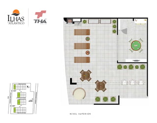 AVENIDA BEIRA MAR 
AVENIDA PARANAGUÁ 
MAR 
ACESSO 
PRAIA 
ACESSO 
PRAIA 
ACESSO 
VEÍCULOS/ 
PEDESTRES 
TORRE ILHA DO MEL 
ACESSO 
ACESSO 
TORRE ILHA DA FIGUEIRA 
TORRE ILHA DA PAZ 
ACESSO 
ACESSO 
TORRE ILHA DAS PEÇAS N Í V E L S U P E R I O R 
 