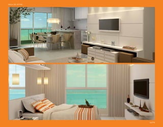 1 QUARTO - X X ÁREA PRIVATI VA 
SALA DE ESTAR 
SUÍTE 
 