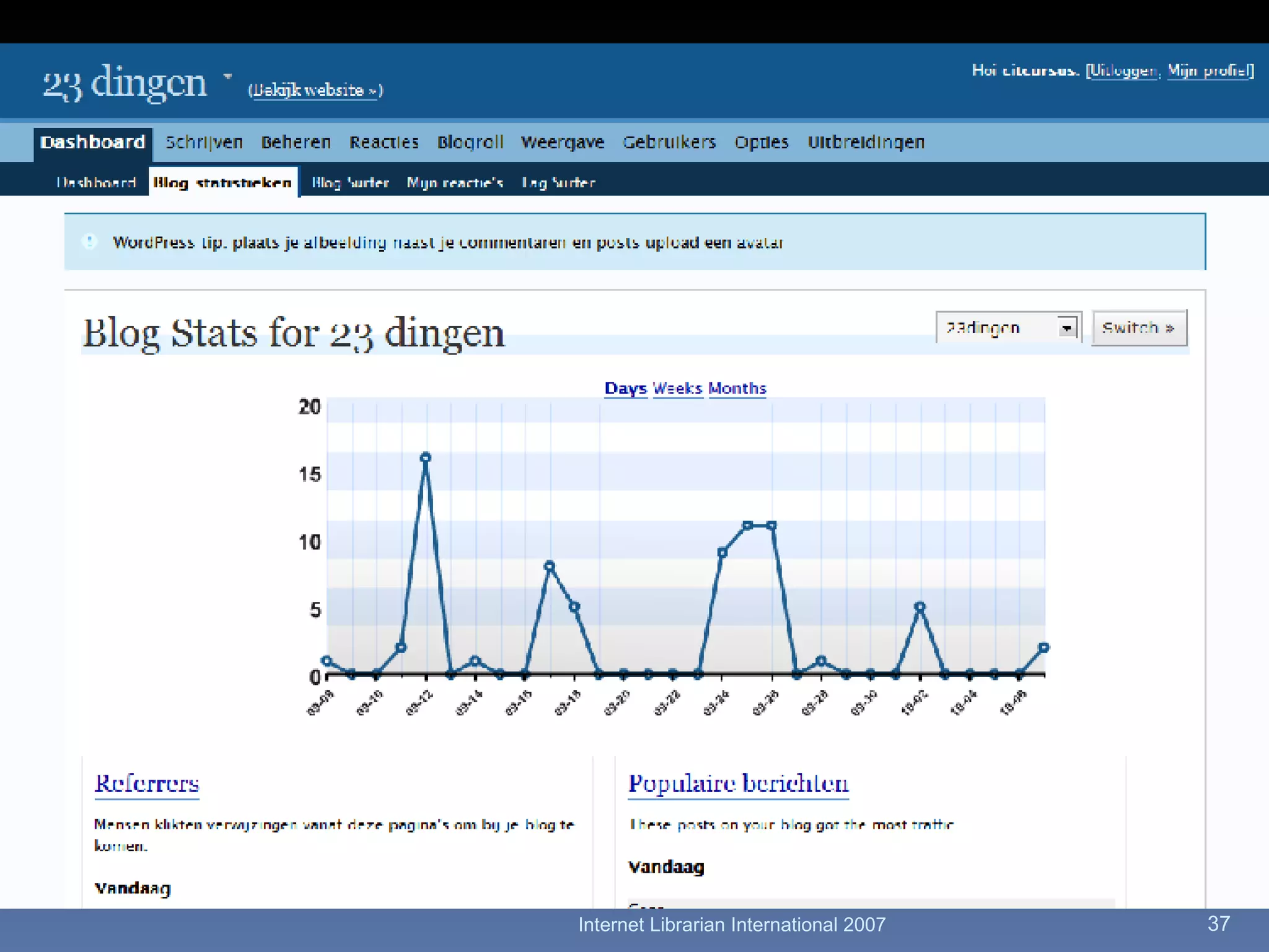 Internet Librarian International 2007 