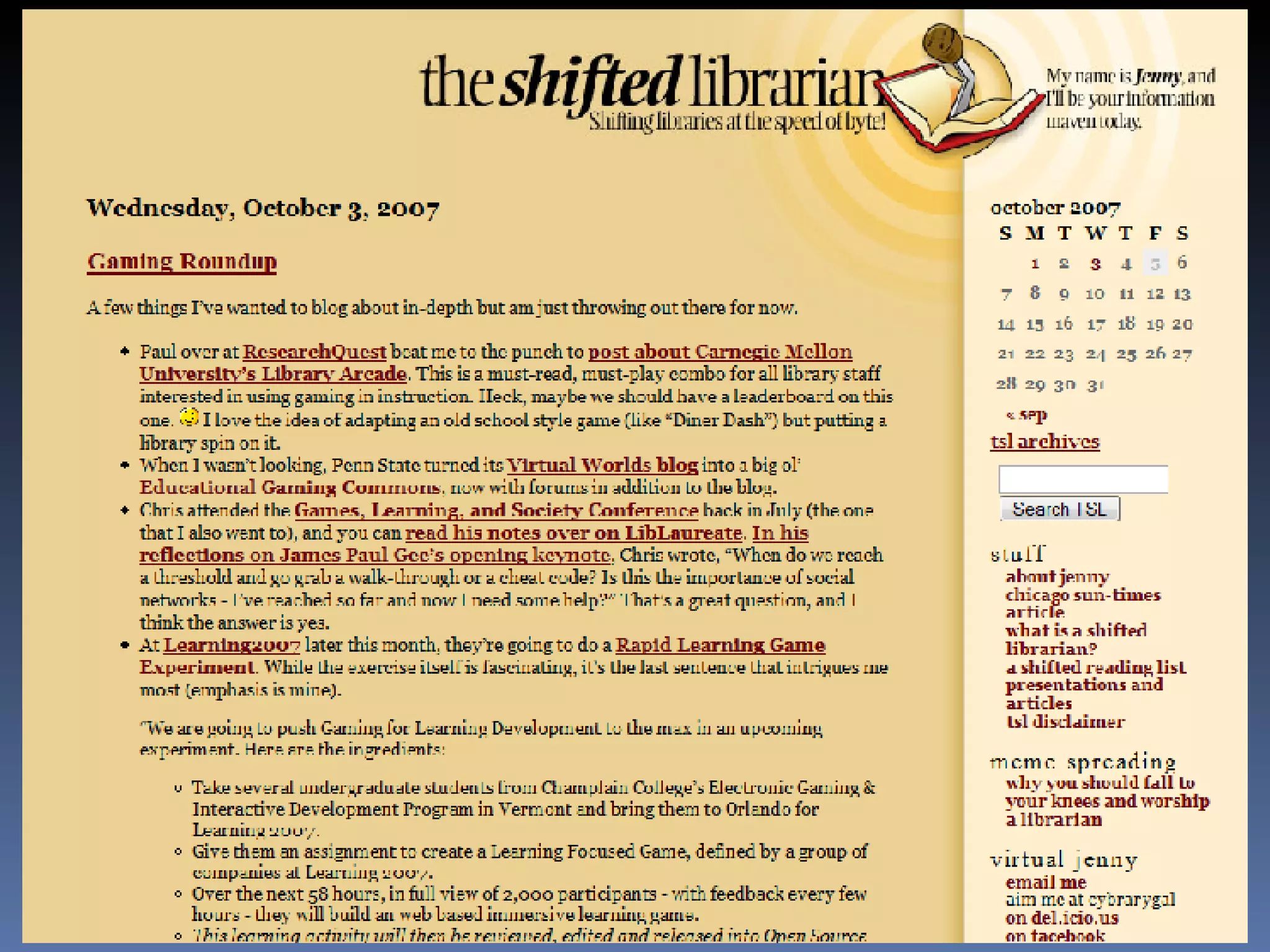 Internet Librarian International 2007 