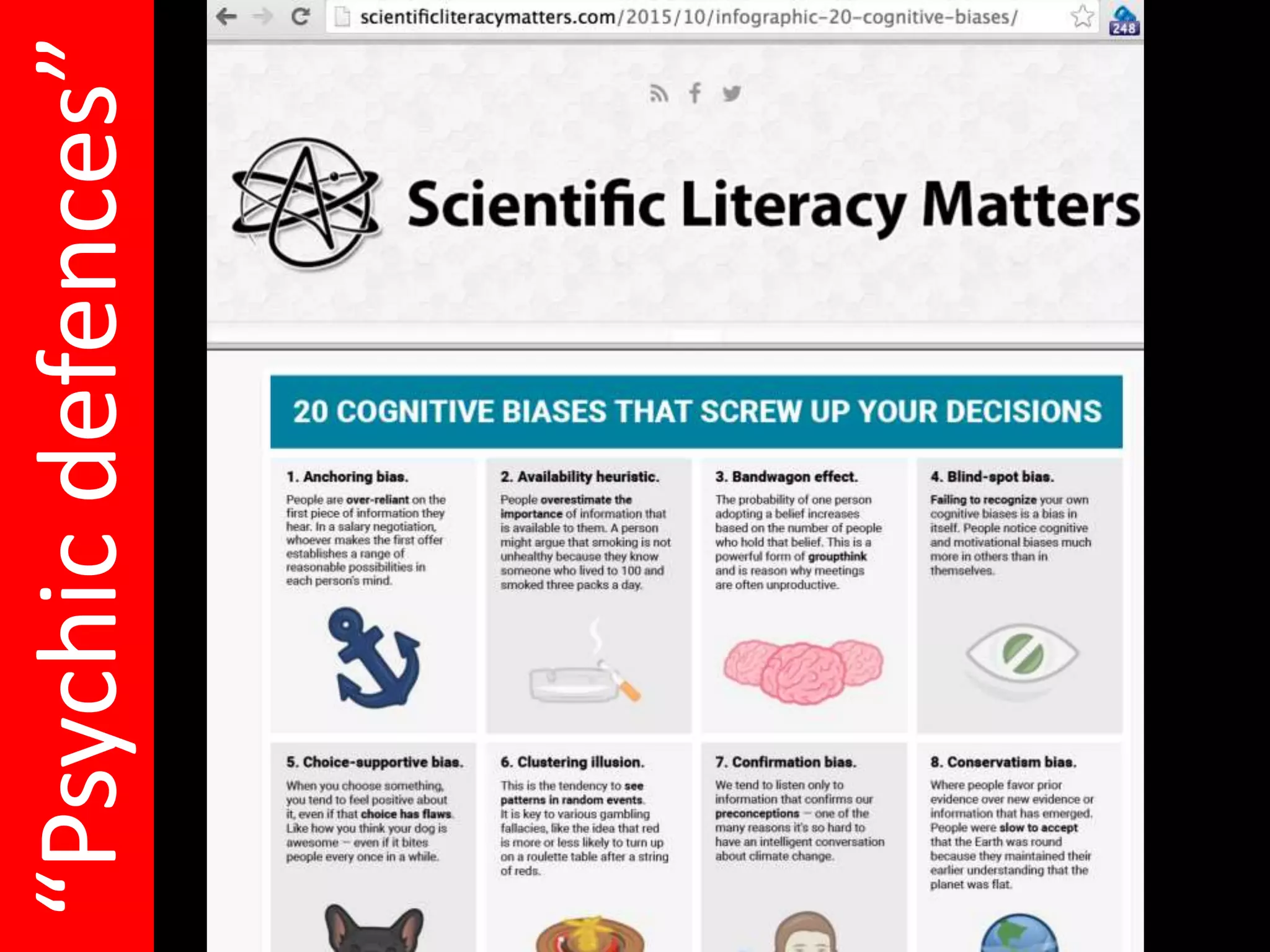 “Psychicdefences”
 