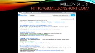 MILLION SHORT
HTTP://GB.MILLIONSHORT.COM/
 