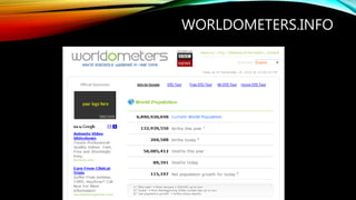 WORLDOMETERS.INFO
 