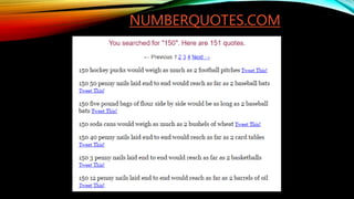 NUMBERQUOTES.COM
 