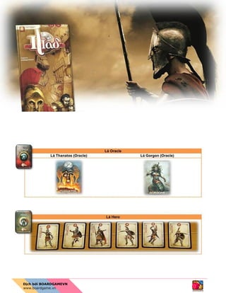 [BoardgameVN] Luật chơi Iliad 