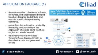 Operationalising OGC Processes with Application Packages in ILIAD: A ...