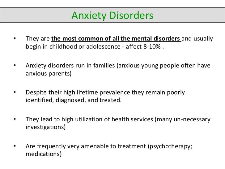 Anxiety Disorders: What School Counsellors Need to Know