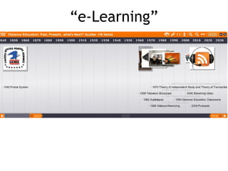“e-Learning”
 