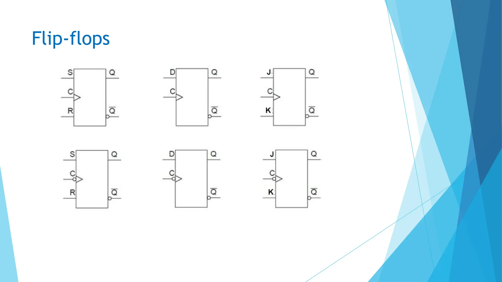 Flip-flops
 