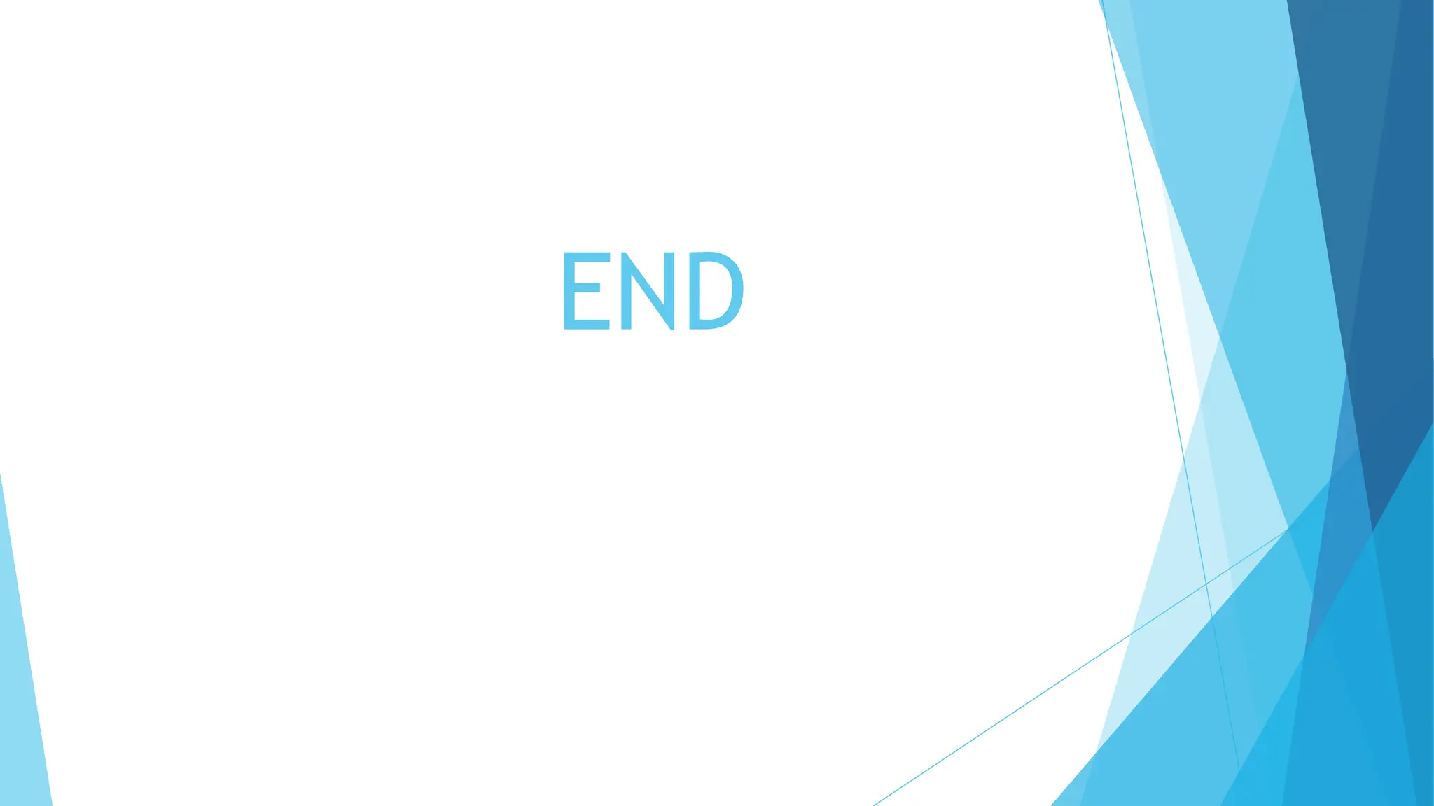 END
 