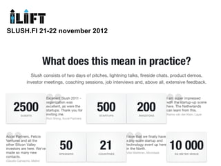 Мультиплатформа
SLUSH.FI 21-22 november 2012
 