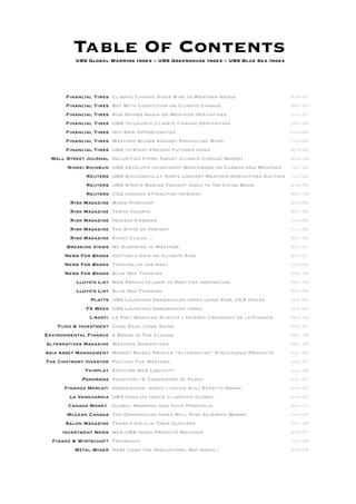 !!!!!!!!!"#$%&!'(!)*+,&+,-
!!!!!!!!!!!!!!!!!!!!!!!!!!!!!!!!!!!!!! !./0!1%*$#%!2#345+6!7+8&9!:!./0!13&&+;*<-&!7+8&9!:!./0!/%<&!0&#!7+8&9



!!!!!!!!!!!!!!!!!!!!!!!!!!!!!!!!!!!!!!!!!!!!!!!!



                                !"#$#%"$&'(")*+ ,&")$-*',.$#/*'0"1*+'2"+*'-3'4*$-.*5'6*7/*                              895':;
                                !"#$#%"$&'(")*+ <*-'4"-.',3#1"%-"3#'3#',&")$-*',.$#/*                                   =$>':;
                                !"#$#%"$&'(")*+ ?@#'?."#*+'8/$"#'3#'4*$-.*5'A*5"1$-"1*+                                 B@#':;
                                !"#$#%"$&'(")*+ C<?'-3'D$@#%.',&")$-*',.$#/*'A*5"1$-"1*+                                B$#':E
                                !"#$#%"$&'(")*+ 63-'F*G'H9935-@#"-"*+                                                   !*I':E
                                !"#$#%"$&'(")*+ 4*$-.*5'<&3G+'8/$"#+-'J5*1$"&"#/'4"#7                                   !*I':E
                                !"#$#%"$&'(")*+ C<?'-3'?-$5-'!5*"/.-'!@-@5*+'K#7*L                                      895':E
                    4$&&'?-5**-'B3@5#$& ?*%@5"-"*+'!"5)+'($5/*-',&")$-*',.$#/*'=$5M*-                                   =$5':E
                                 F"MM*"'?."#I@# C<?'A*1*&39+'"#1*+-)*#-'<*#%.)$5M'3#',$5I3#'$#7'4*$-.*5                 B$#':E
                                                   2*@-*5+ C<?'?@%%*++N@&&>'63+-+'D$5/*+-'4*$-.*5'A*5"1$-"1*+'8@%-"3#   B$#':E
                                                   2*@-*5+ C<?'?-$5-+'=$5"#*'!5*"/.-'K#7*L'-3'($9',."#$'<33)            895':E
                                                   2*@-*5+ ,HO'K#7*L*+'8--5$%-"#/'K#-*5*+-'                             =$>':E
                                   2"+M'=$/$P"#* ="L*7'!35*%$+-                                                         ?*9':E
                                   2"+M'=$/$P"#* (*)93'K#%*5-3                                                          ?*9':E
                                   2"+M'=$/$P"#* K#7*L*+'Q)*5/*+                                                        B$#':E
                                   2"+M'=$/$P"#* (.*'?-$-*'3N'!5*"/.-                                                   B@&':E
                                   2"+M'=$/$P"#* Q1*5>',&3@7'R                                                          ?*9':E
                                <5*$M"#/'S"*G+ F3'?@I95")*'"#'4*$-.*5                                                   ?*9':;
                               F*G+'!35'<$#M+ 0*--"#/'$'05"9'3#',&")$-*'2"+M                                            ?*9':;
                               F*G+'!35'<$#M+ (@5#"#/'@9'-.*'6*$-                                                       B$#':E
                               F*G+'!35'<$#M+ <&@*'?*$'(."#M"#/                                                         895':E
                                        D&3>7T+'D"+- F*G'J537@%-+'D33M'-3'J$+-'N35'K#+9"5$-"3#                          =$>':E
                                        D&3>7T+'D"+- <&@*'?*$'(."#M"#/                                                  ?*9':E
                                                    J&$--+ C<?'D$@#%.*+'05**#.3@+*'K#7*L'@+"#/'QC8U',Q2'95"%*+          B$#':E
                                                   !V'4**M C<?'D$@#%.*+'05**#.3@+*'K#7*L                                B$#':E
                                                    DT8/*W D*'!5*-'=$5"-")*'?@+%"-*'&TK#-*5*-',53"++$#-'7*'&$'!"#$#%*   =$>':E
                         !@#7'X'K#1*+-)*#- ,3)*'2$"#U',3)*'?."#*                                                        ?*9':;
               Q#1"53#)*#-$&'!"#$#%* 8'<5*+M'"#'(.*',&3@7+                                                              =$>':E
                8&-*5#$-"1*+'=$/$P"#* 4*$-.*5'A*5"1$-"1*+                                                               =$>':E
               8+"$'8++*-'=$#$/*)*#- =$5M*-'2$"+*+'J53W&*'Y8&-*5#$-"1*Z'?-5@%-@5*7'J537@%-+                             B@&':E
                (.*',3#-5$5>'K#1*+-35 J&$>"#/'(.*'4*$-.*5                                                               B@#':;
                                               !$"59&$> Q#-"%"#/'F*G'D"[@"7"->                                          B@#':E
                                             J$#35$)$ S*#7"-35"'Q',3)95$-35"'A"'!@)3]                                  B@&':;
                               !"#$#P$'=*5%$-" 05**#.3@+*U'#$+%*'&T"#7"%*'?@&&TQNN*--3'?*55$                            895':;
                                   D$'S$#/@$57"$ C<?',5*$'C#'K#7"%*',&")$-"%3'0&3I$&                                    895':;
                                  ,$#$7$'=3#*>' 0&3I$&'4$5)"#/'8#7'^3@5'J35-N3&"3                                       ?*9':;
                                 =%D*$#',$#$7$ (.*'05**#.3@+*'K#7*L'4"&&'2"+*'8+'Q$5-.'4$5)+                            B$#':E
                               ?$&3#'=$/$P"#* (.*5*T+'03&7'"#'(.*)'0&$%"*5+                                             H%-':E
                             K#1*+-)*#-'F*G+ F*G'C<?'K#7*L'J5*7"%-+'4*$-.*5                                             895':;
                     !"#$#P'X'4"5-+%.$N- (5*"I.$@+                                                                      B$#':E
                                       =*-$&'="#*5 6*5*',3)*'-.*'?9*%@$-35+U'F3-'8/$"#'_                                895':E
 