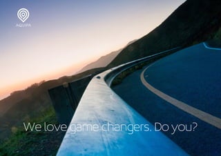 We love game changers. Do you?
 