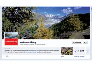 Beispiele

• Fragen / Umfragen / Abstimmungen




I like – und jetzt| Community Management   15
Bundeskanzlei, Sektion Web
 