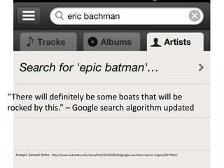 Little Mermaid Second Screen Live
BYOD content engagement encouraged

The Second “Screen” as cross format
• Audible.com (owned by
Amazon.com)
• Original content
• New cross format
partnership – video to
audio.
http://www.audible.com/pd/Arts-Entertainment/Homeland-Phantom-PainAudiobook/B00FN4UVF2/ref=a_hp_c1_all_1_1_ga

 