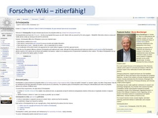 Forscher-Wiki – zitierfähig!




                               (18)
 