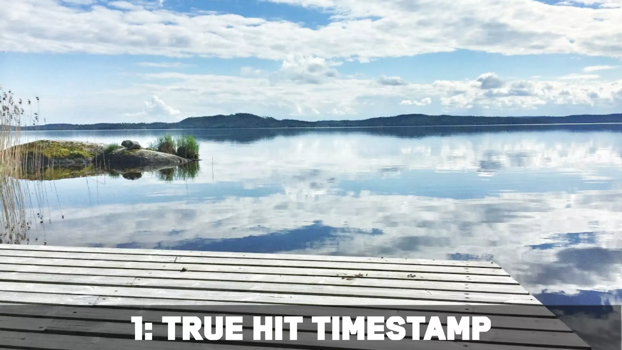 1: True hit timestamp
 