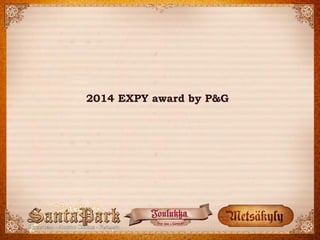 2014 EXPY award by P&G  