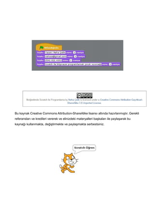 İlkokul scratch kitabı (pdf) | PDF