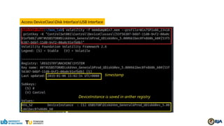 Access DeviceClassDisk InterfaceUSB Interface
 