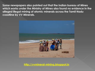 Vast Amounts of Illegally Mined Atomic Mineral Found in Tamil Nadu