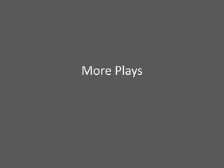 More Plays
 