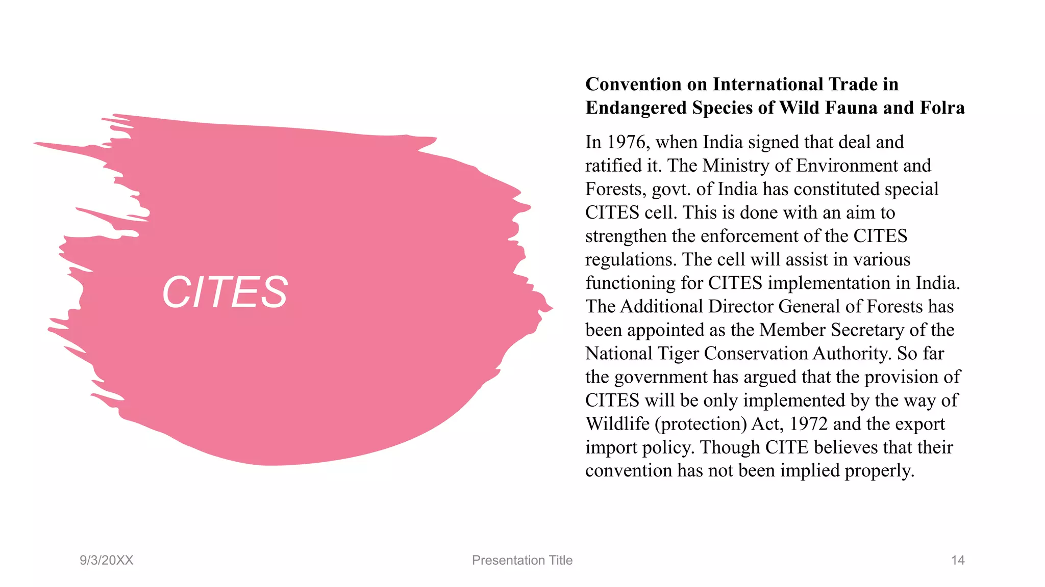 Illegal wildlife trade in india