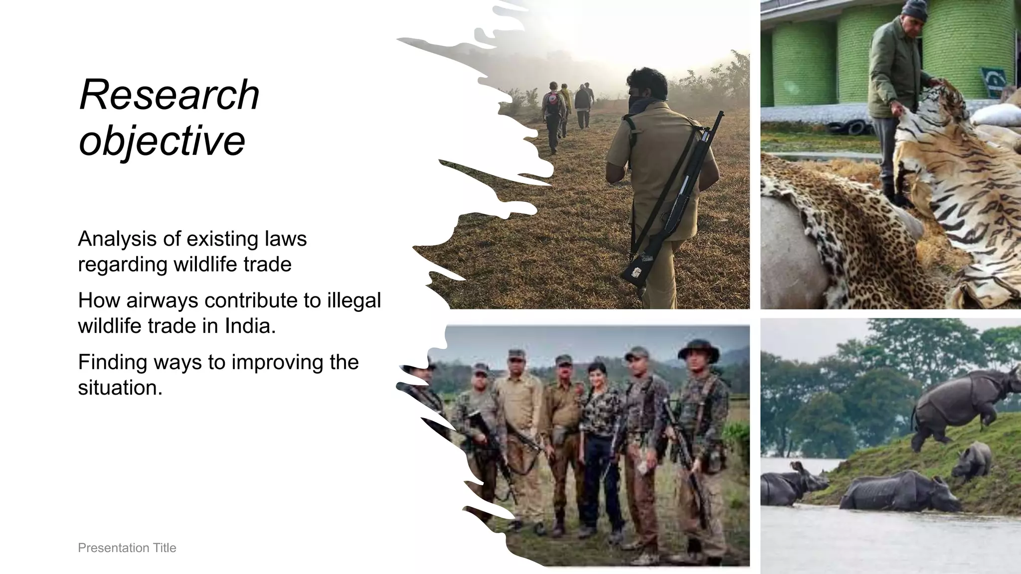 Illegal wildlife trade in india