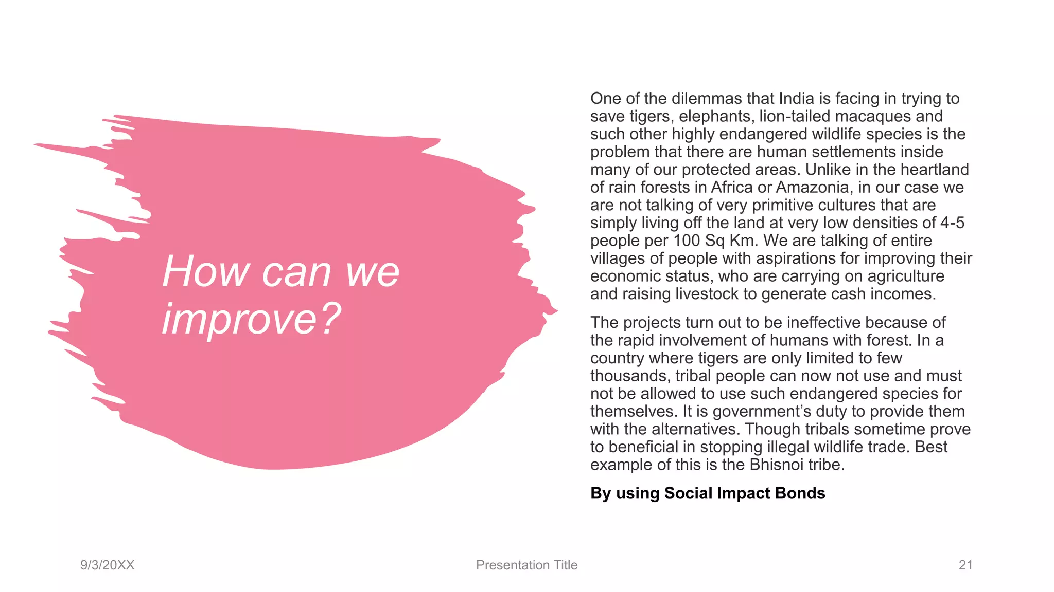 Illegal wildlife trade in india