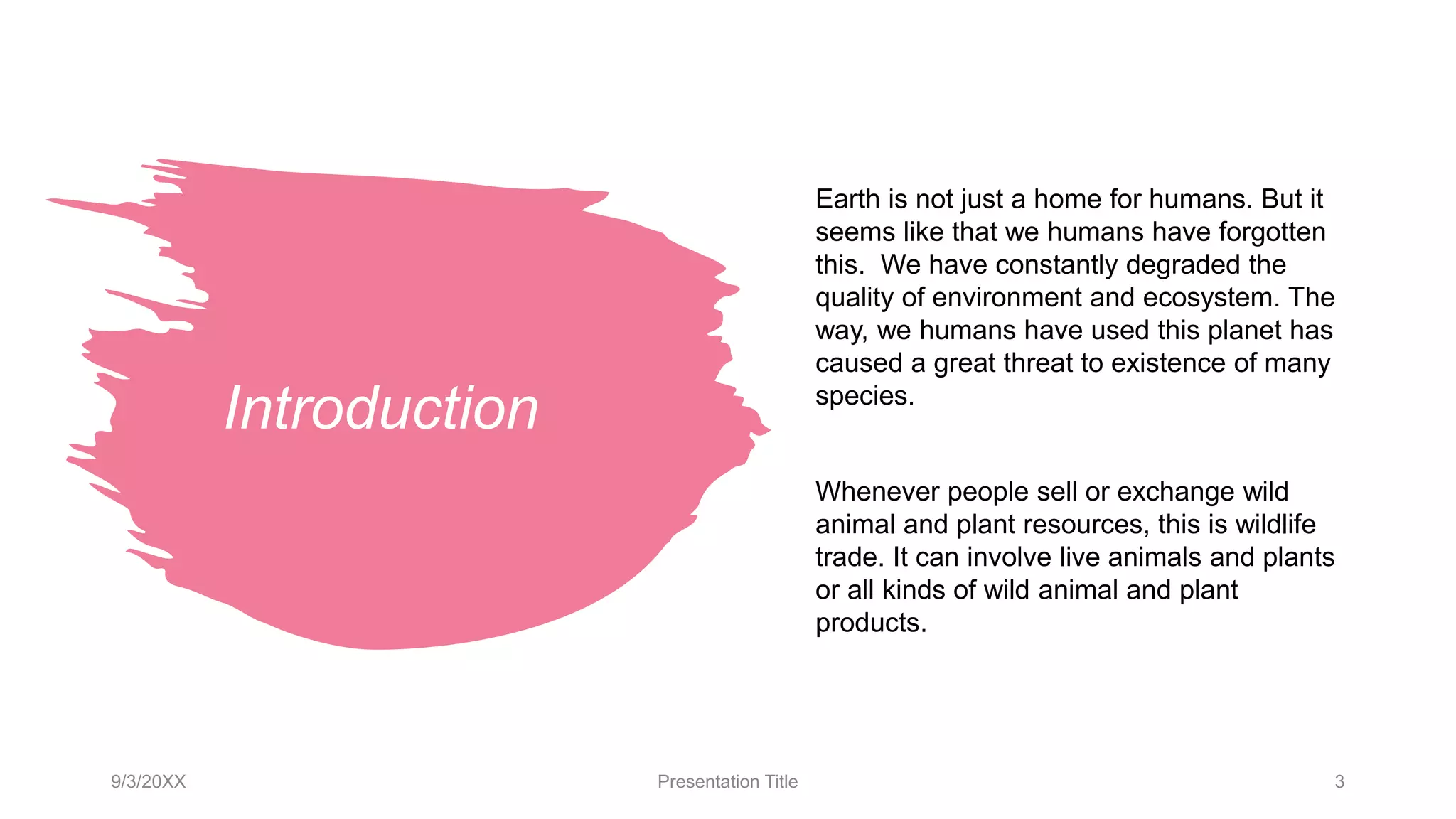 Illegal wildlife trade in india