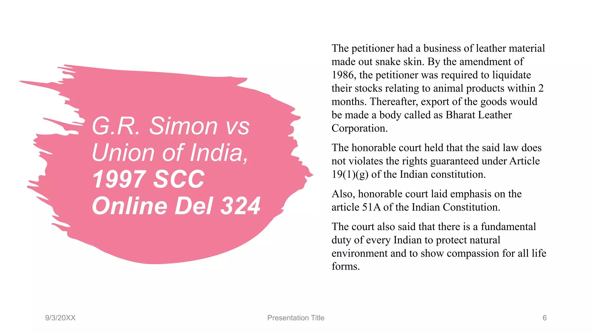 Illegal wildlife trade in india