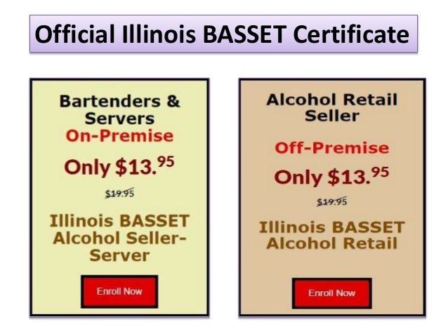 Basset Alcohol Certification Online Corporate Account