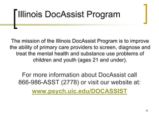 Illinois Doc Assist ADHD Presentation