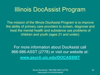 Illinois Doc Assist Bipolar Depression Presentation