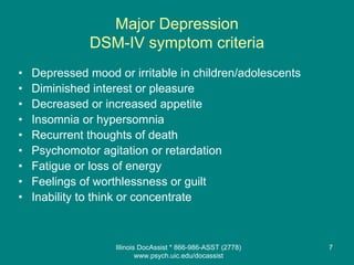 Illinois Doc Assist Bipolar Depression Presentation