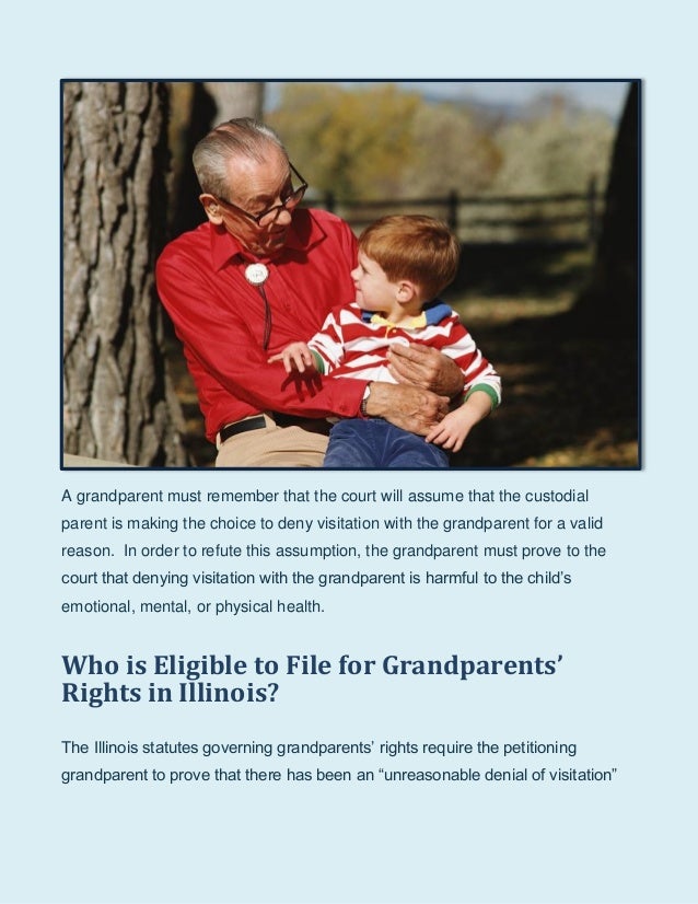 Illinois grandparent law right see grandchild
