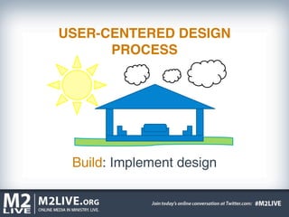 USER-CENTERED DESIGN
      PROCESS




 Build: Implement design
 