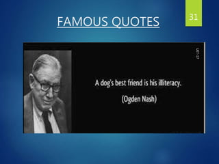 FAMOUS QUOTES 31
UET-17
 