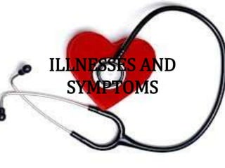 ILLNESSES AND
SYMPTOMS
 