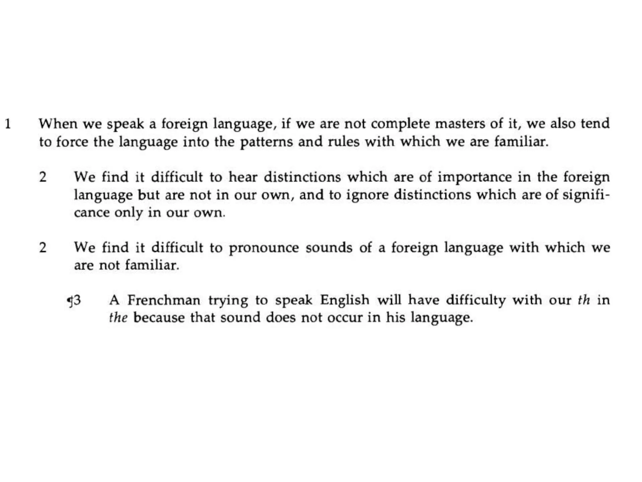 Illogical Paragraphs