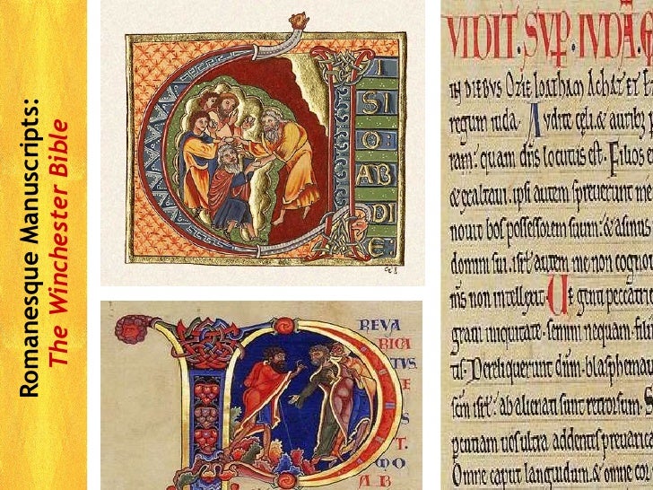 Romanesque Manuscripts The Winchester Bible