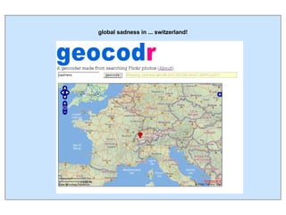 global sadness in ... switzerland! 