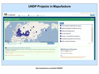 UNDP Projects in Mapufacture http://mapufacture.com/feeds/1000504 