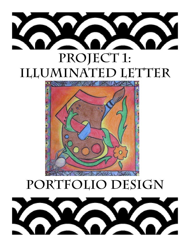 illuminated letter process illuminated letter a