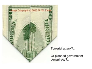 Terrorist attack?.. Or planned government conspiracy?.. 