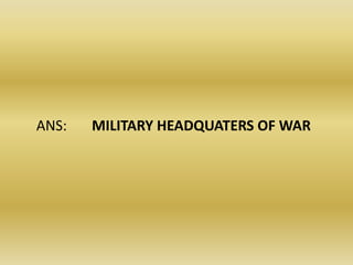               ANS:       AUSTRALIA